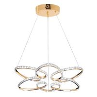 lampara de techo toolight g001-cp  gold
