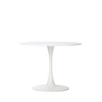 mesa fija mdf melamina klast home vintage 100 x 73 cm - blanco
