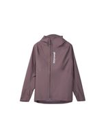 chaqueta de trail nnormal trail rain jacket 02 morado mujer