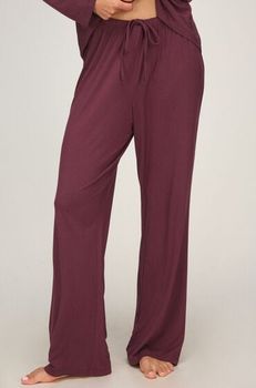 Hunkemöller Pantalón de jersey Essential Morado