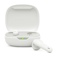 auriculares de boton jbl wave flex 2 white bluetooth