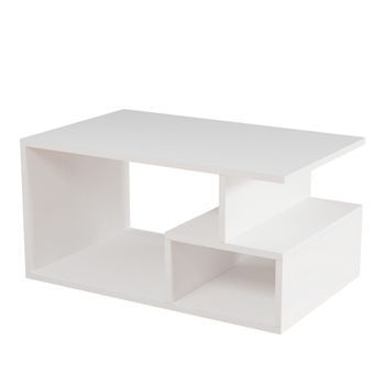 Mesa Auxiliar De Aglomerado Wellhome 97x59x8,5 Cm Blanco