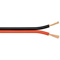 goobay cable para altavoz 2x25mm 100m rojonegro