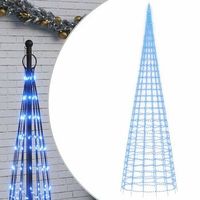 arbol de navidad 3000 led azul 800 cm vidaxl