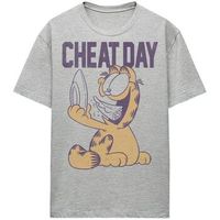 garfield camiseta cheat day para mujer
