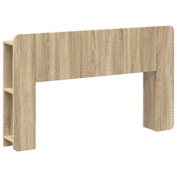 Cabecero Con Armario Sonoma Madera De Ingeniería Vidaxl