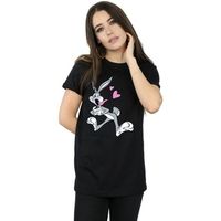 dessins animes camiseta in love para mujer