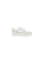 zapatillas lacoste t-clip plat 125 1 sfa mujer blancolt amarillo