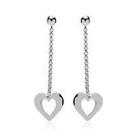 pendientes plata 925 corazones