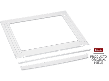 Accesorio lavadora - Miele W412, Kit de unión para columna lavado-secado, Blanco loto