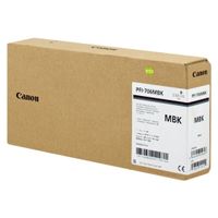 canon pfi-706mbk cartucho de tinta negro mate xl original