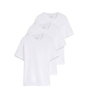 boss para hombre 50475284 pack 3 camisetas rn 3p clasico blanco s casual algodon manga corta