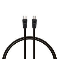 pccom essential coaxial cable 3c-2v 95 mm macho  95 mm hembra 3 m negro