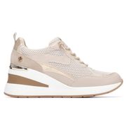 xti para mujer 14510105-beige zapatillas 145101 beige 39 3 a 5cm cordones casual
