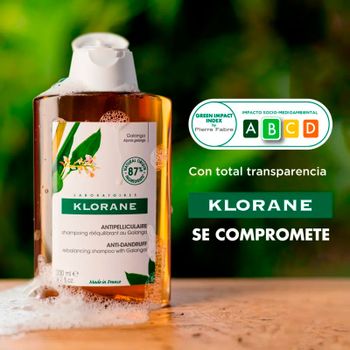 Klorane Champús Galanga Shampoing Champú Requilibrante Galanga