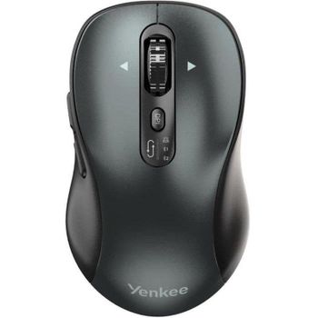 Ratón Yenkee YMS 2010BK Inalámbrico Bluetooth 5.1 3200 DPI Negro Recargable