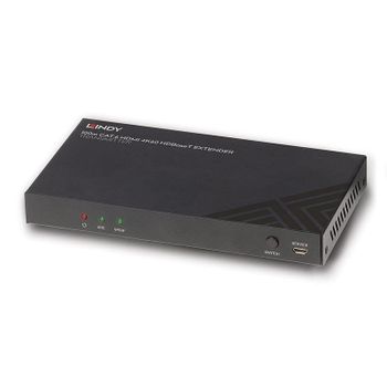Extensor AV Lindy 38341 HDMI 4K60 Cat6 HDBaseT 100 m Negro