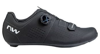Zapatillas de carretera para hombre northwave storm carbon negro