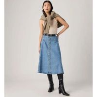 levis falda 003nn 0008 - yoked western-inner adventurer stone para mujer