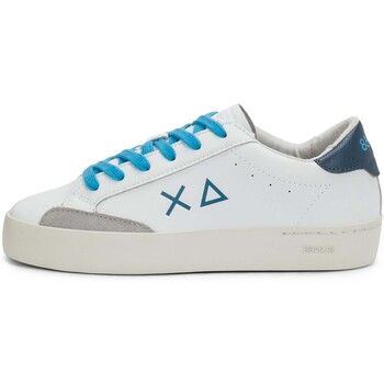 Sun68 Deportivas Moda Boy's Street Leather (Teen) para niño