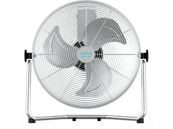 Ventilador industrial - Cecotec EnergySilence 4100 Pro, Motor de cobre, 3 aspas, 45 cm, Grey
