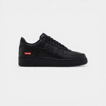 Nike Zapatillas Air Force 1 Supreme Black para mujer