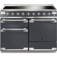 rangemaster elise 110 electric induction range cooker - slate  chrome