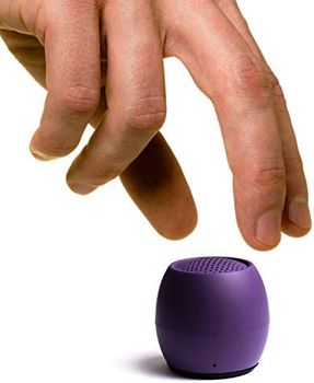 Boompods Altavoz Bluetooth Zero - Mini altavoces potentes impermeables con opción de emparejamiento dual y micrófono inalámbrico con gran sonido