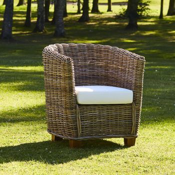Sillón Redondo De Jardín De Kubu