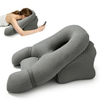 Almohada Para Dormir Boca Abajo Después De Una Cirugía Oftalmológica Con Espuma Viscoelástica Para La Posición De La Retina.