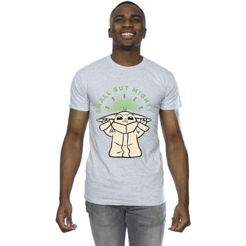 Disney Camiseta The Mandalorian Small But Mighty para hombre