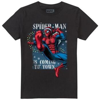 Marvel Camiseta Is Coming To Town para hombre