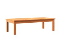 mesa de cafe - mesa de centro - mesa baja max brown 110 x 50 x 30 cm madera de pino macizo