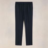 ami elasticated waist wool trousers - xl