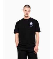 ea7 para hombre 7m001398af13244 camiseta graphic series negro xl casual algodon manga corta
