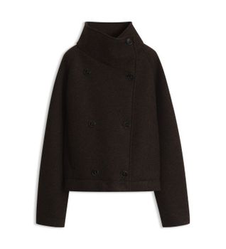 BOSS para mujer. 50568523 Abrigo Calola negro (36), Casual, Clásico, Poliéster