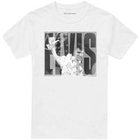 elvis presley camiseta aloha gray para hombre