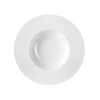 plato de sopa x6 porcelana de limoges blanco