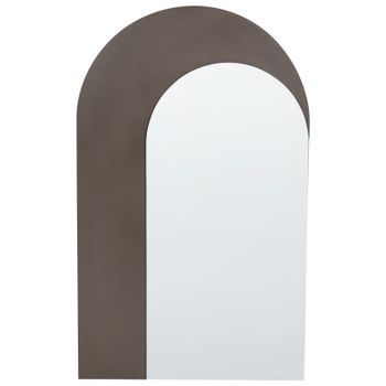 Espejo De Pared Enmarcado 58 X 99 Cm Marrón Pigny