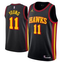 camiseta trae young atlanta hawks statement edition swingman jersey junior