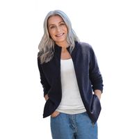 woolovers chaqueta de punto wl181 para mujer