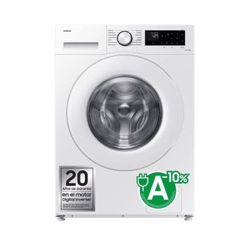 Lavadora Samsung WW11DG5B25TEEC Carga Frontal 11Kg 1400rpm A Blanca WiFi IA