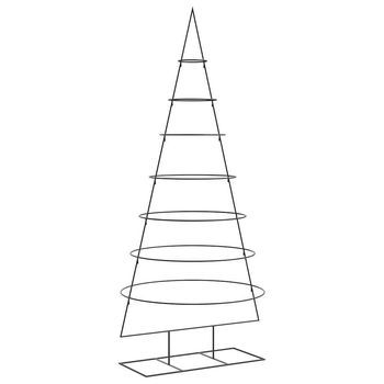 | Árbol De Navidad De Metal | Con Soporte 210 Cm Vidaxl