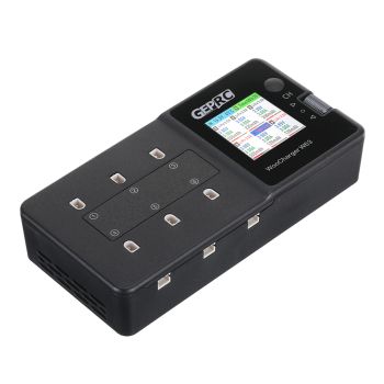 GEPRC WooPower W63 78W 3A*6 6 Puertos Cargador Descargador de Batería Lipo 1S con Función de Almacenamiento Pantalla IPS