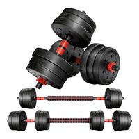 juego de mancuernas ajustables 2 en 1con barrasmultifucion 10kg-15kg-20kg-30kg juego de pesas con barra libremente combinable con barras conexion 1015kg20kg30kg ajustables mancuernas cortas