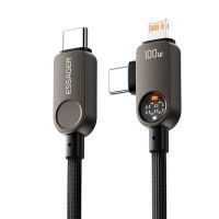 mensaje es-x88 5a 100w tipo c a tipo c cable con visualizacion de potencia digital carga rapida transmision de datos