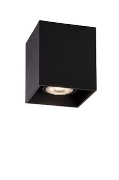 Foco de techo de aluminio 1xgu10 (mr16), negro