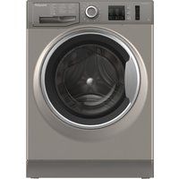 hotpoint nm10 944 gs uk 9 kg 1400 spin washing machine - graphite graphite
