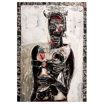 Legendarte - Cuadro Lienzo, Impresión Digital - Wanted - Maxim Bashev - Decoración Pared Cm. 60x90