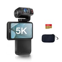 ordro m3 camara de bolsillo videocamara digital 5k 30fps estabilizacion de imagen pantalla grande integrada camara de mano para vlogs de viaje